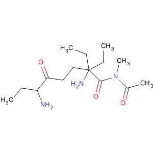 Butanamide,N-acetyl-2-ethyl-2-aminobutanoyl-2-ethyl-N-methyl-2-amino-