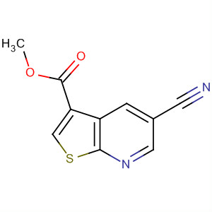 Thieno[2,3-b]pyridine-3-carboxylic acid, 5-cyano-, methyl ester