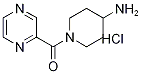 (4-AMino-piperidin-1-yl)-pyrazin-2-yl-Methanone hydrochloride, 98+% C10H15ClN4O, MW: 242.71