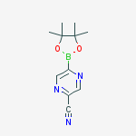 5-(4,4,5,5-tetramethyl-1,3,2-dioxaborolan-2-yl)pyrazine-2-carbonitrile