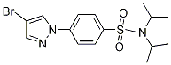 4-(4-Bromo-1H-pyrazol-1-yl)-N,N-diisopropylbenzenesulfonamide