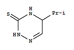 1,2,4-Triazine-3(2H)-thione,4,5-dihydro-5-(1-methylethyl)-