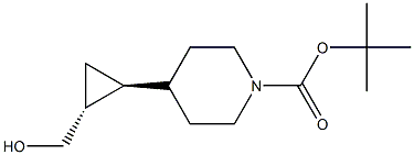 1-Piperidinecarboxylic acid, 4-[(1R,2S)-2-(hydroxymethyl) cyclopropyl]
