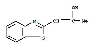 1-Propen-2-ol,1-(2-benzothiazolyl)-