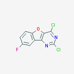 2,4-dichloro-8-fluoro-[1]benzofuro[3,2-d]pyrimidine