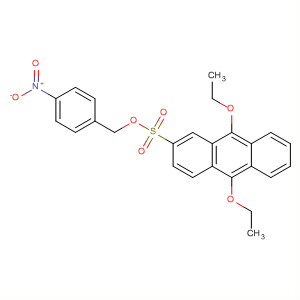 2-Anthracenesulfonic acid, 9,10-diethoxy-, (4-nitrophenyl)methyl ester