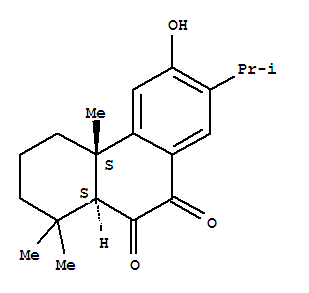 9,10-Phenanthrenedione,1,2,3,4,4a,10a-hexahydro-6-hydroxy-1,1,4a-trimethyl-7-(1-methylethyl)-,(4aS-trans)-