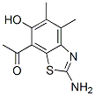 Ethanone,  1-(2-amino-6-hydroxy-4,5-dimethyl-7-benzothiazolyl)-