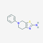 5-phenyl-6,7-dihydro-4h-[1,3]thiazolo[5,4-c]pyridin-2-amine