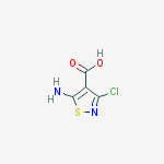 4-Isothiazolecarboxylic acid, 5-amino-3-chloro-