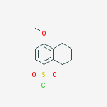4-methoxy-5,6,7,8-tetrahydro-1-naphthalenesulfonyl chloride(SALTDATA: FREE)