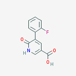 5-(2-fluorophenyl)-6-oxo-1h-pyridine-3-carboxylic Acid