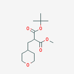 methyl 2-(tert-butoxycarbonyl)-3-(tetrahydro-2H-pyran-4-yl)propanoate