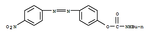 4-[(E)-(4-nitrophenyl)diazenyl]phenyl butylcarbamate