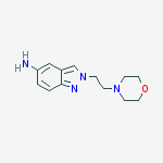 2-(2-morpholin-4-ylethyl)indazol-5-amine