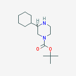 Tert-butyl (3r)-3-cyclohexylpiperazine-1-carboxylate