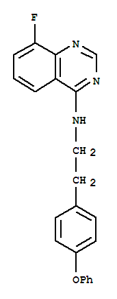 4-quinazolinamine, 8-fluoro-N-[2-(4-phenoxyphenyl)ethyl]-