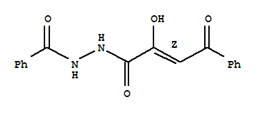 N'-[(3Z)-4-hydroxy-2-oxo-4-phenylbut-3-enoyl]benzohydrazide