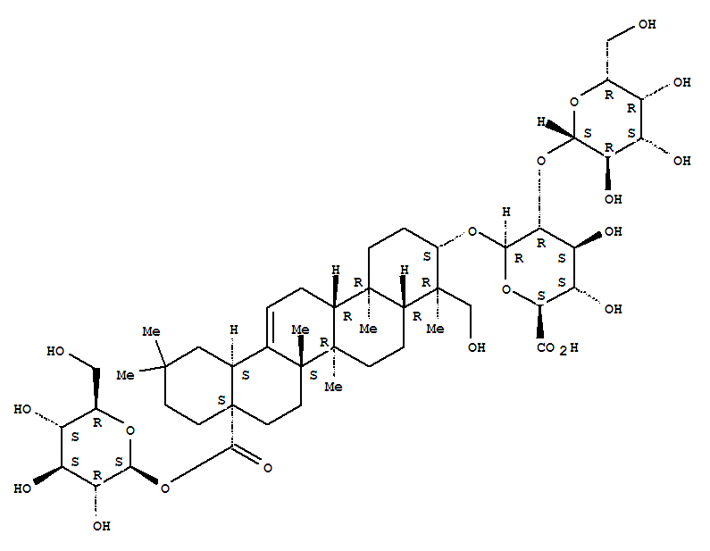 Oleanane,b-D-glucopyranosiduronic acidderiv.