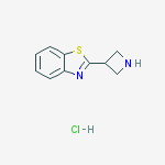 2-(azetidin-3-yl)-1,3-benzothiazole;hydrochloride