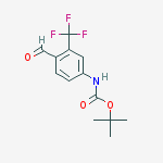 tert-Butyl (4-formyl-3-(trifluoromethyl)phenyl)carbamate
