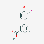 3-fluoro-5-(3-fluoro-4-hydroxyphenyl)benzoic Acid