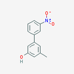3-methyl-5-(3-nitrophenyl)phenol