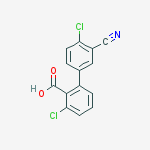 2-chloro-6-(4-chloro-3-cyanophenyl)benzoic Acid