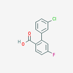 2-(3-chlorophenyl)-4-fluorobenzoic Acid