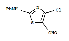 4-CHLORO-2-PHENYLAMINO-THIAZOLE-5-CARBALDEHYDE