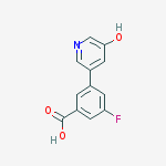 5-(3-CARBOXY-5-FLUOROPHENYL)-3-HYDROXYPYRIDINE