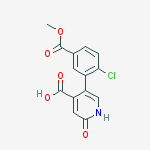5-(2-chloro-5-methoxycarbonylphenyl)-2-oxo-1h-pyridine-4-carboxylic Acid