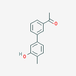 1-[3-(3-hydroxy-4-methylphenyl)phenyl]ethanone