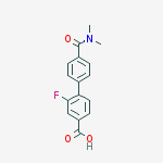 4-[4-(dimethylcarbamoyl)phenyl]-3-fluorobenzoic Acid