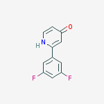 2-(3,5-DIFLUOROPHENYL)-4-HYDROXYPYRIDINE