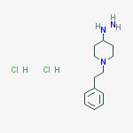 (1-Phenethyl-piperidin-4-yl)-hydrazine dihydrochloride
