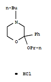 4-butyl-2-phenyl-2-propoxymorpholine hydrochloride