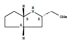 CYCLOPENTA[B]PYRROLE,OCTAHYDRO-2-(METHOXYMETHYL)-,[2S-(2-A-,3A-SS-,6A-SS-)]-