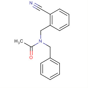 Acetamide, N-(cyanophenylmethyl)-N-(phenylmethyl)-