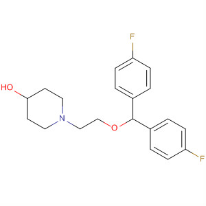 4-Piperidinol, 1-[2-[bis(4-fluorophenyl)methoxy]ethyl]-
