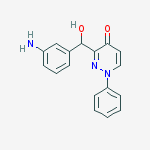 3-((3-aminophenyl)(hydroxy)methyl)-1-phenylpyridazin-4(1H)-one