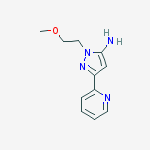1-(2-Methoxyethyl)-3-(pyridin-2-yl)-1H-pyrazol-5-aMine