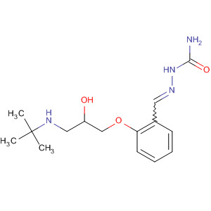 Hydrazinecarboxamide,2-[[2-[3-[(1,1-dimethylethyl)amino]-2-hydroxypropoxy]phenyl]methylene]-