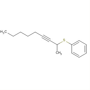 Benzene, (2-nonynylthio)-
