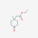 ethyl 2-(1-methyl-4-oxocyclohexyl)acetate
