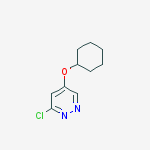 3-Chloro-5-(cyclohexyloxy)pyridazine