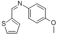 4-Methoxy-N-(2-thienylmethylene)benzeneamine