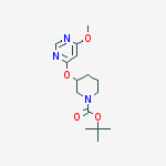 3-(6-Methoxy-pyriMidin-4-yloxy)-piperidine-1-carboxylic acid tert-butyl ester
