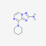 8-(piperidin-1-yl)-[1,2,4]triazolo[1,5-a]pyrazin-2-amine