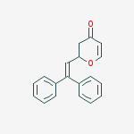 2-(2,2-diphenylethenyl)-2,3-dihydropyran-4-one